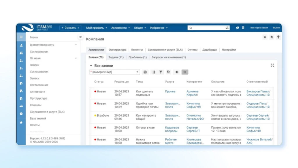 ITSM 365.support – готовое облачное решение от ITSM 365.