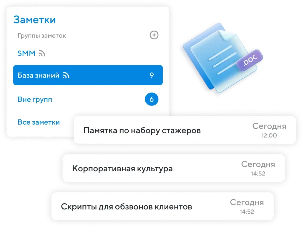 Структурируйте корпоративное знание