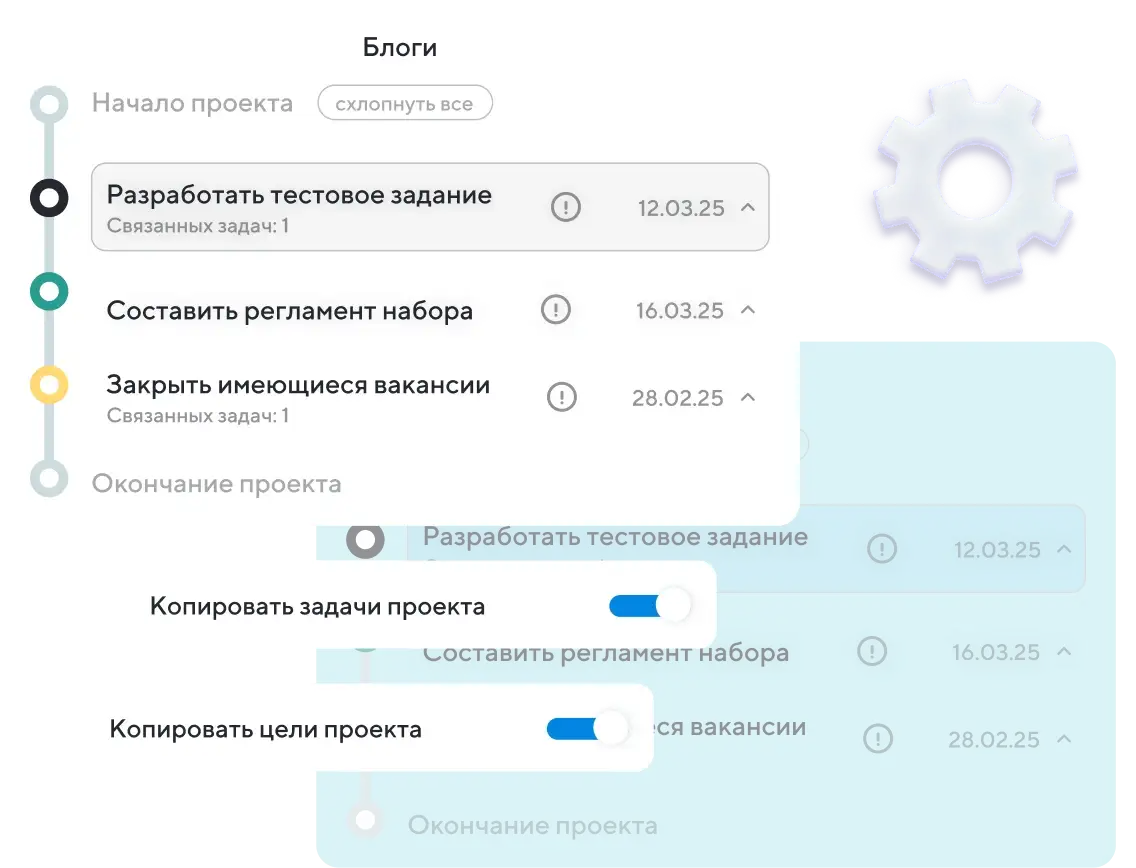 Минимум ручной работы