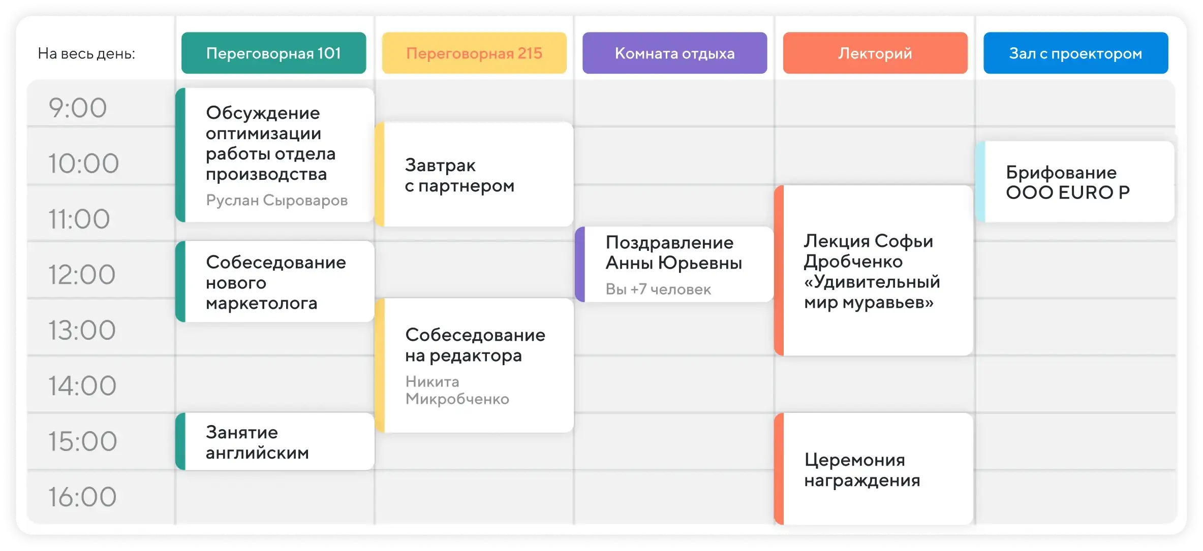 Бронируйте без бумаг и табличек